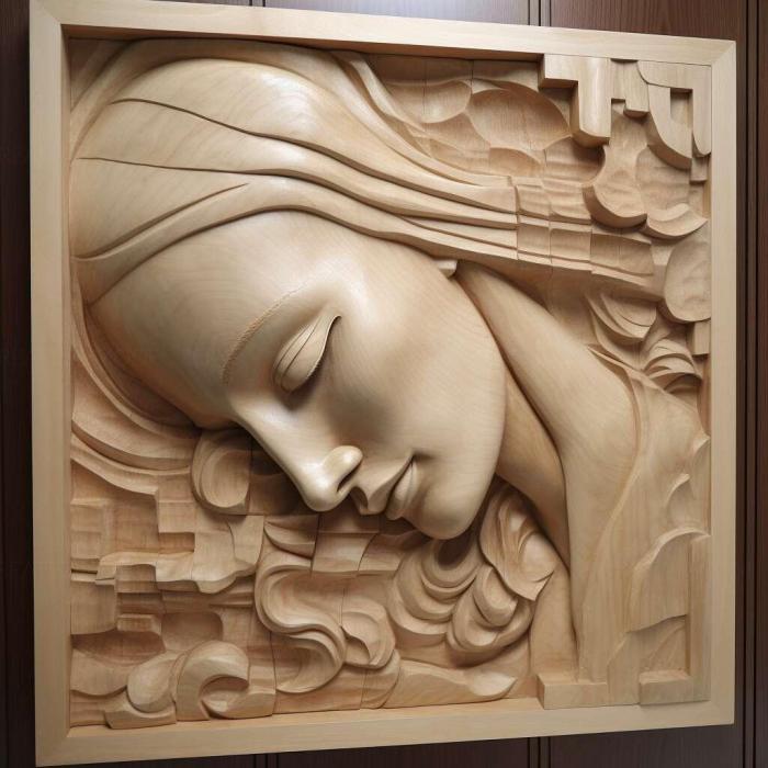 نموذج ثلاثي الأبعاد لآلة CNC 3D Art 